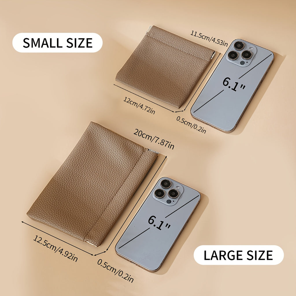 1pc of Women's Squeeze Ultra-thin Wallet,  and Stylish, Can Store Credit Cards and Cash, Very Suitable for Daily Use, Card and Cash Storage Bag
